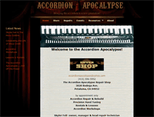 Tablet Screenshot of accordionapocalypse.com